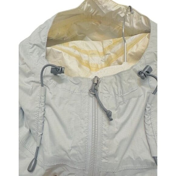 The North Face Men Windbreaker Rain Waterproof Hoddle Zip Adjustable Straps L - Picture 4 of 7
